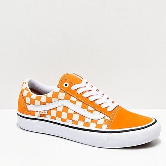 Vans Other - Vans Slip-On Cheddar/White Checkerboard Shoes